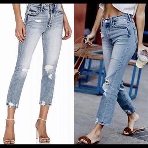 MOTHER TOMCAT DENIM JEANS THE CONFESSION WASH